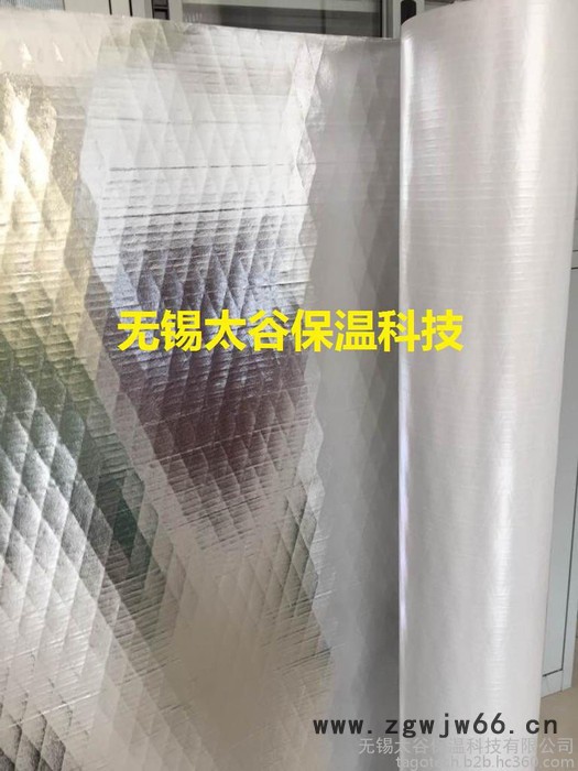 广州：聚丙烯白膜铝膜夹筋纸 普通三合一白膜夹筋钢结构贴面 制冷保温材料图2