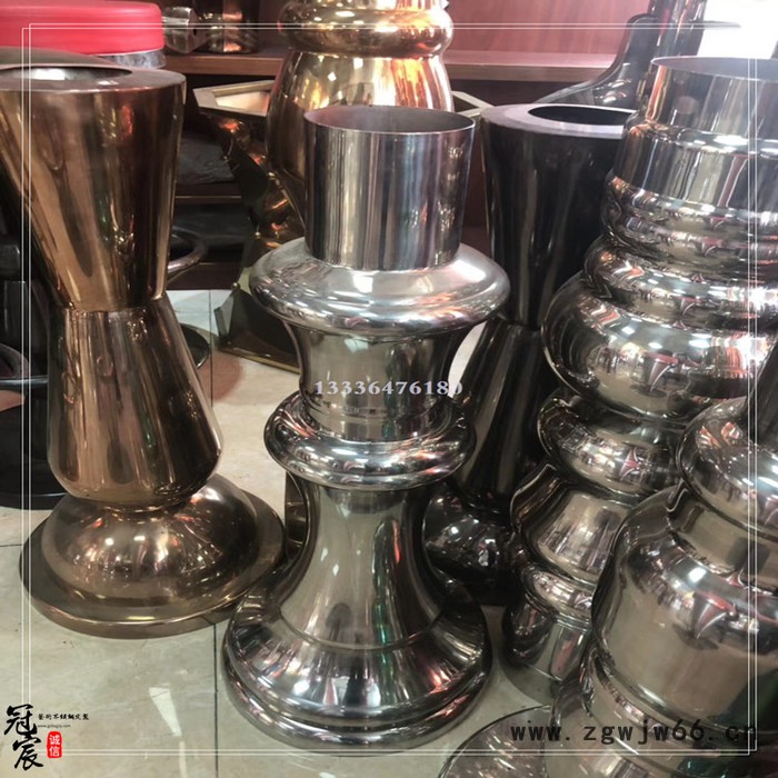 厂家专加工各种造型不锈钢装饰柱 异形水涨管加工 可开模具图5