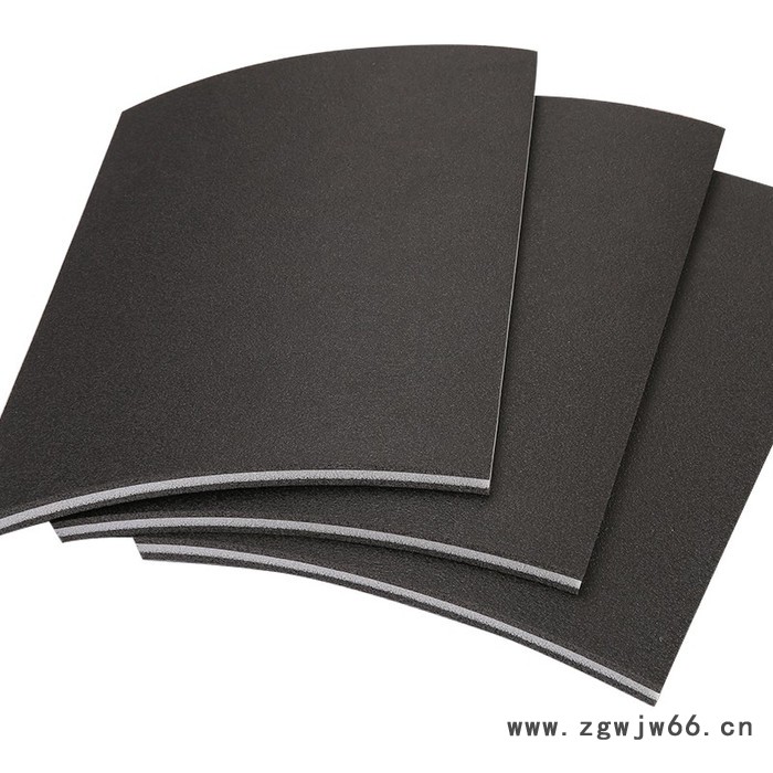 唯珂隔音材料11mm减震隔音垫  隔音材料更高的减震系数 黑色聚乙烯发泡PVC减震垫 环保无味减震垫图7