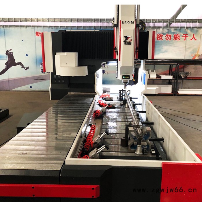 博斯曼 现货 数控加工设备 异型钻床定制 模具专用数控钻  模具钻铣机图7