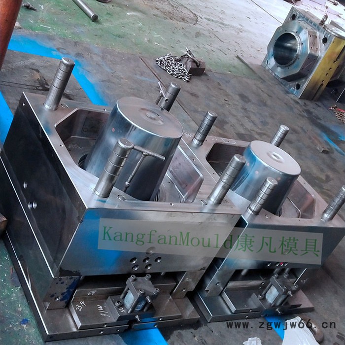 塑料包装罐子模具 18升 20升美式润滑脂包装桶模具 润滑脂加仑桶 产品代加工图6