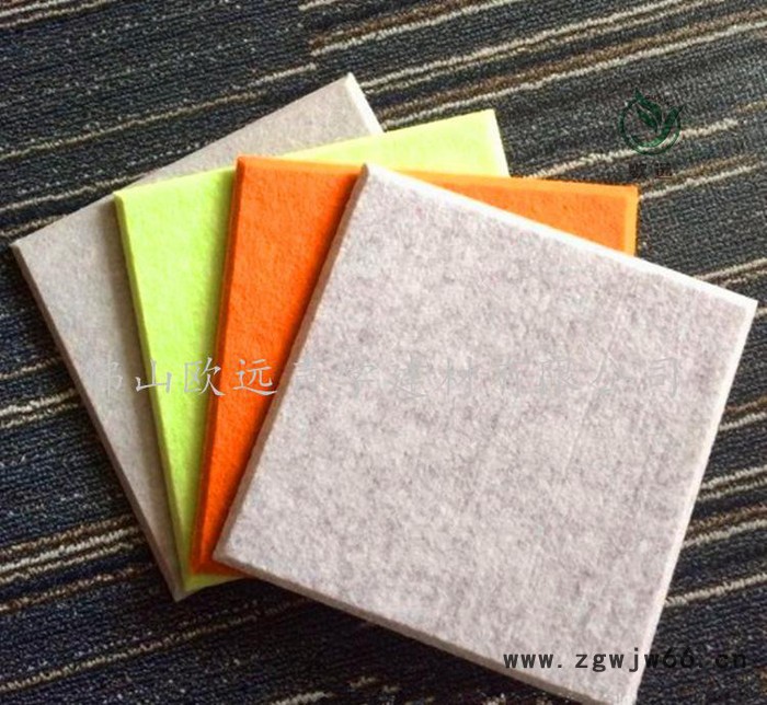 防火板聚酯纤维吸音装饰板 吸音板 KTV隔音材料聚酯纤维B1级阻燃图3