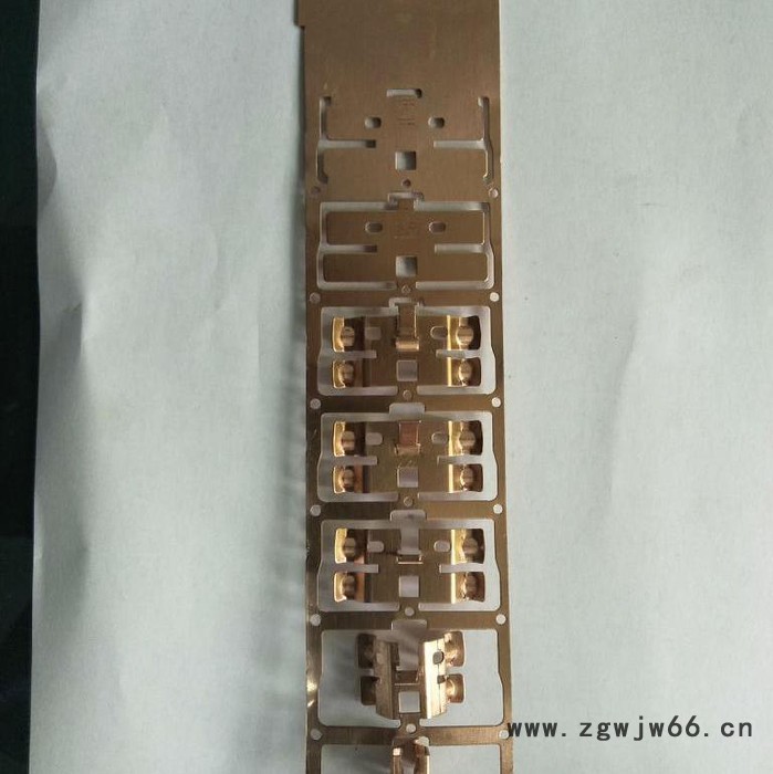 【文祥】 五金连续模具  开关插座铜件厂家欢迎来图来样定制及冲压件加工图2