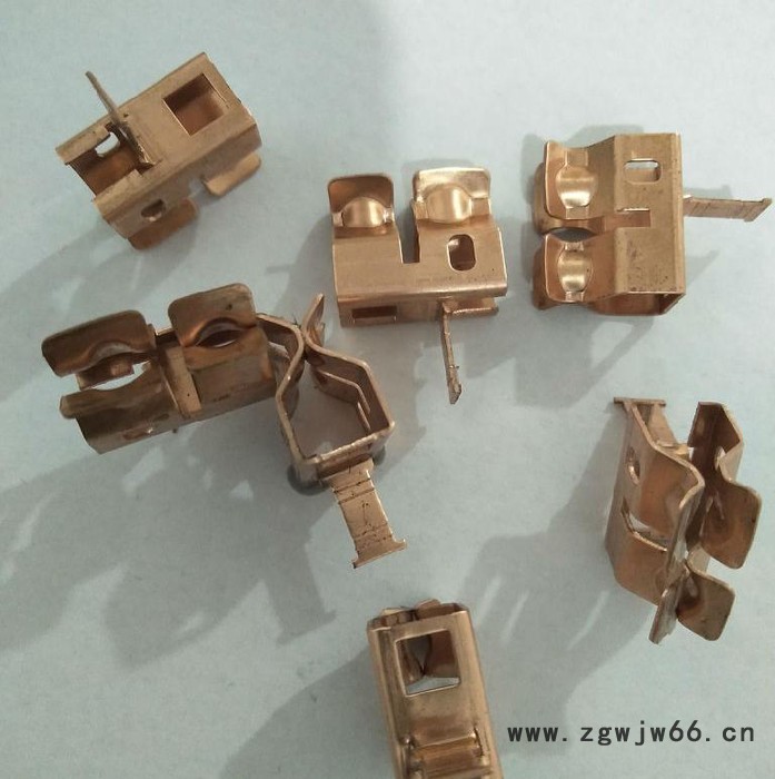 【文祥】 五金连续模具  开关插座铜件厂家欢迎来图来样定制及冲压件加工图3