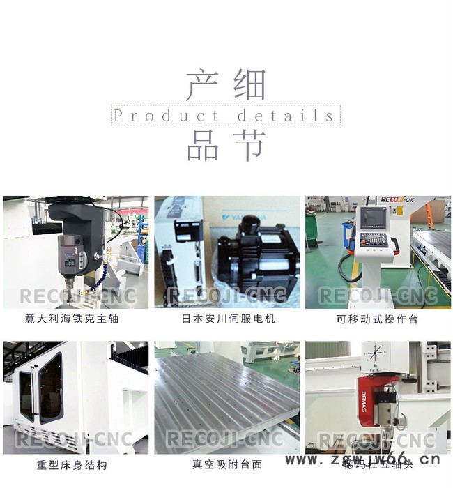 锐业锋RECOJI2040 模具五轴加工中心 实木五轴 自动换刀 支持定制图2