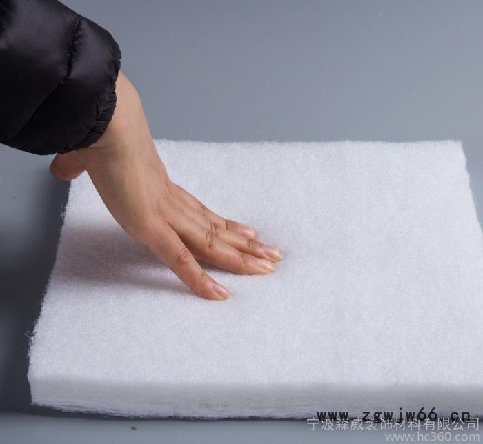 25mm聚酯纤维吸音棉板棉墙体天花板隔音材料 KTV影音室家