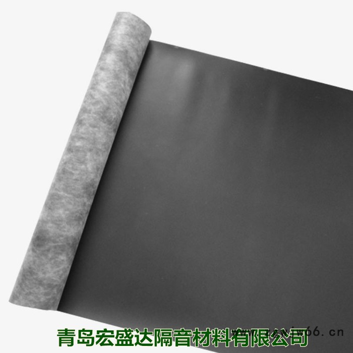 音创1.2mm隔音毡厂家批发 酒吧ktv隔音材料价格图2