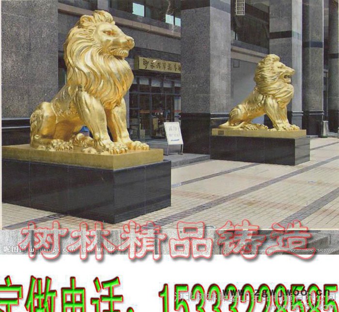 生产加工铸铜工艺浦代走狮子|铜狮 泥塑狮子模具|铸铜狮子故宫铜狮子出售厂家 铜狮子广场雕塑摆件图2