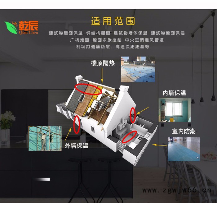 乾辰声学 重庆挤塑板 XPS保温板好多钱一平 挤塑板价格 建筑保温材料 能在室内用的保温材料图2