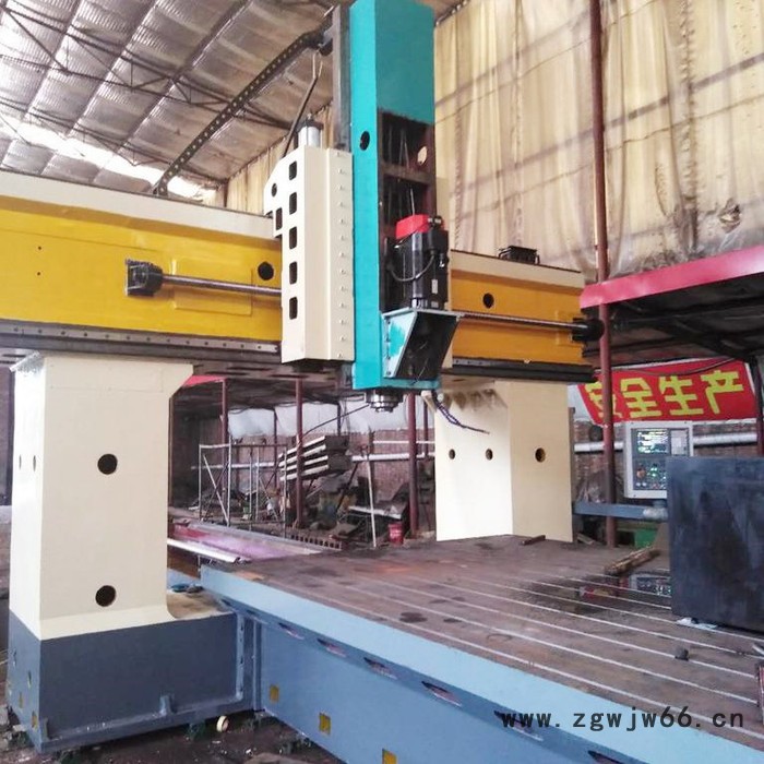 龙门数控铣床 龙门数控钻床  管板法兰暴力钻床 中心出水钻铣床 数控龙门铣床xk6028 xk 5025图2