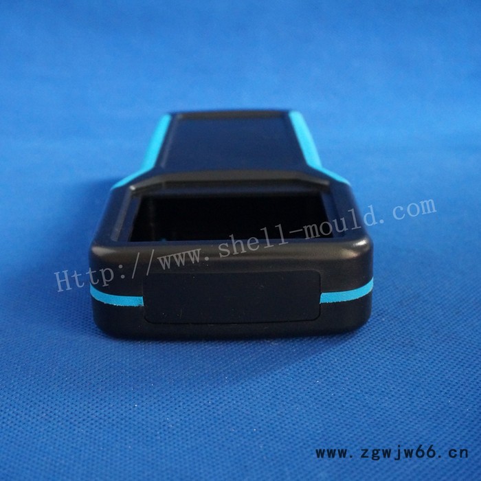 精钢** 手持式气体检测仪外壳 2-06-5：204X100X35 黑配兰 模具加工 注塑 电子仪表壳体图2