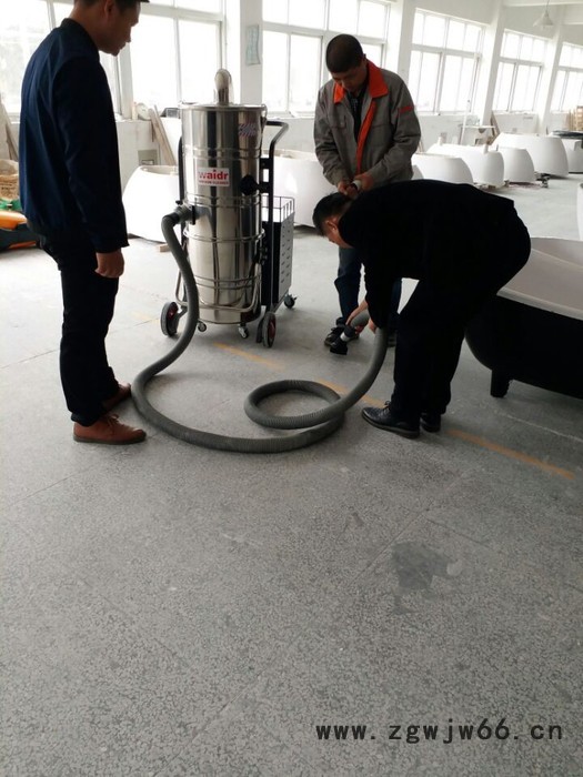 模具加工车间用吸尘器吸铁屑焊渣油污用移动式2200W吸尘设备长时间设备配套吸尘器