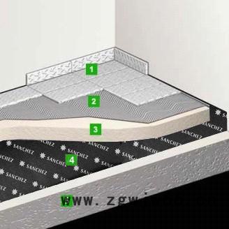 供应绿色建筑隔音材料森彻斯GOMA-GA图3