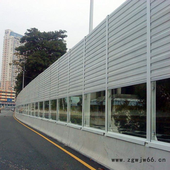 仁美生产  **隔音棉高速公路声屏障  隔音材料隔音板生产厂家图5