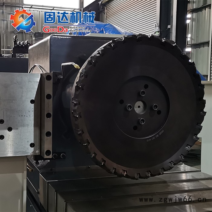 固达数控侧面铣床 双头铣床 大型工件模具加工 双端面铣床 TH-1200NC图4