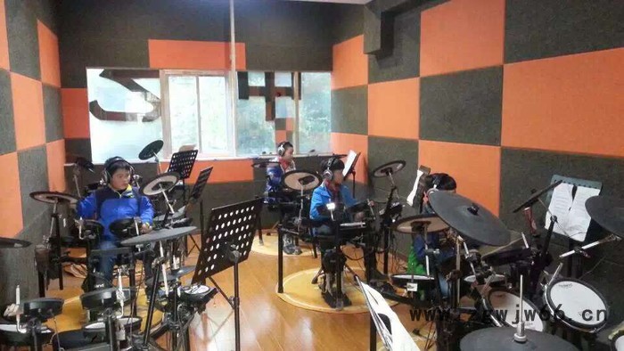 供应聚酯纤维吸音板浅天蓝F016隔音材料图3