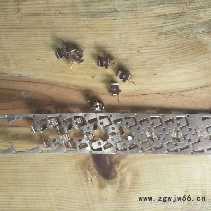 [文祥]墙壁开关铜件 五金连续模具厂家来图来样定制及冲压件加工图2