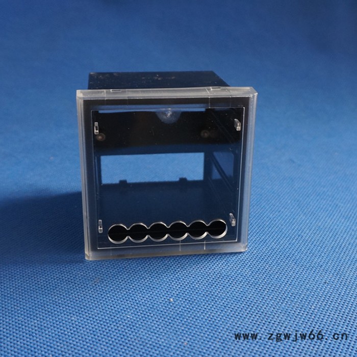 精钢模具** 5-21多功能电力仪表壳 三相电表机壳 通用仪表外壳 注塑模具 加工制造图3