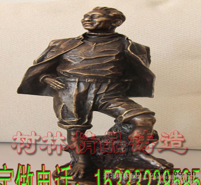 新北京直销名人雕塑玻璃钢卡通人物青铜塑北京门狮 模具加工图3