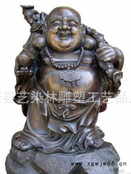 雕塑厂家销售**铜雕 佛像雕塑 【弥勒佛像 】庙宇摆件 模具加工 批量优惠图2