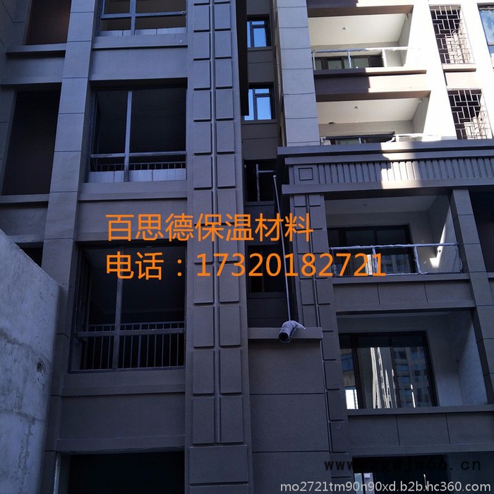 定做多种尺寸EPS泡沫板 水泥构件 别墅装饰线条酒店装饰线条 GRC罗马柱花瓶柱 梁托 檐口线脚  各种保温材料装饰材料图7