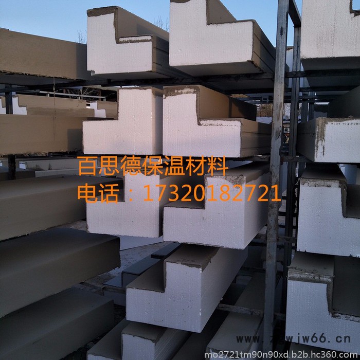 定做多种尺寸EPS泡沫板 水泥构件 别墅装饰线条酒店装饰线条 GRC罗马柱花瓶柱 梁托 檐口线脚  各种保温材料装饰材料图5