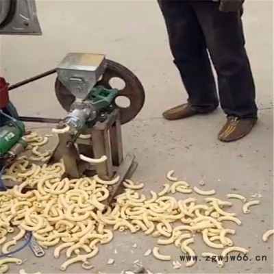 加工出粽子形膨化果 自带七种模具膨化机 苞米花机空心棒机