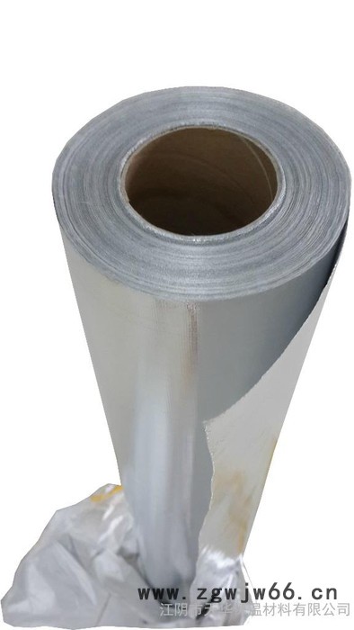 供应铝箔布/铝箔玻纤布/铝箔复合材料保温材料外护层/反射膜/铝箔隔热膜图2