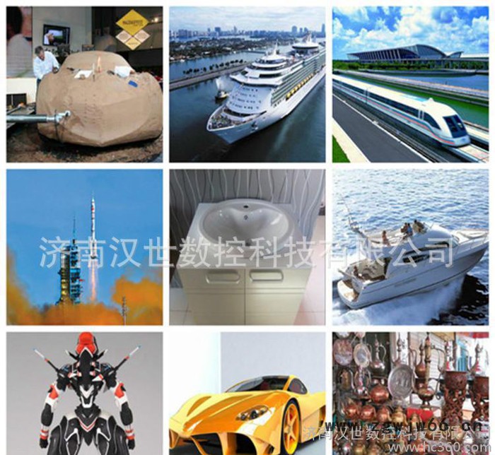 五轴加工中心雕刻机，木模、保丽龙模具、大型人物模具雕刻机图3