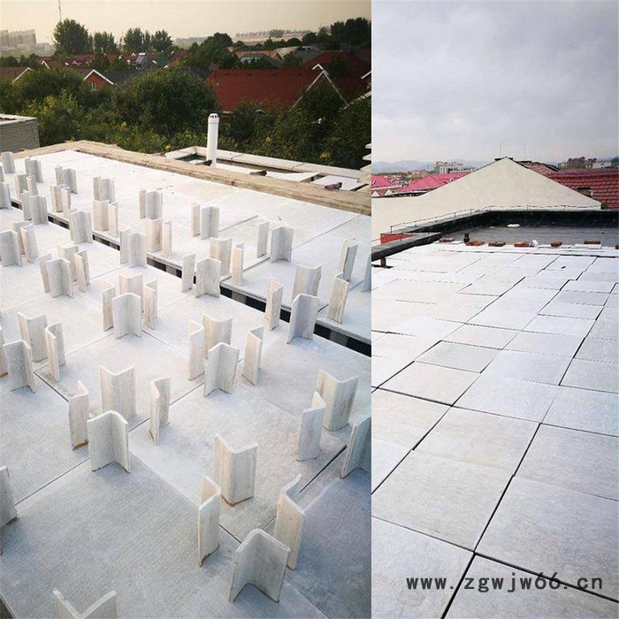 深特建材 架空隔热板凳 200mm纤维水泥隔热板凳 主要材料由纤维与水泥经模具切割加工而成 量大从优图6