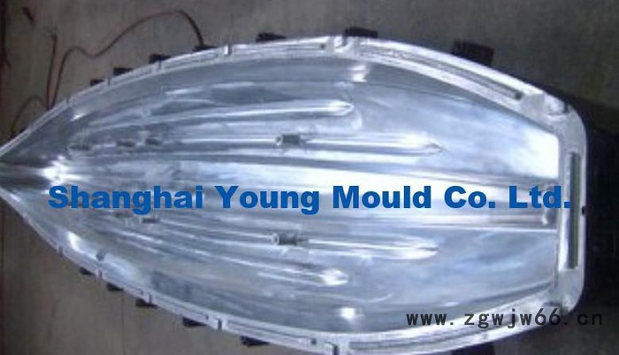 滚塑铝模具 模具加工 设计加工皮划艇模具 LLDPE滚塑产品图3