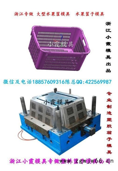 加工塑胶箱子模具图2
