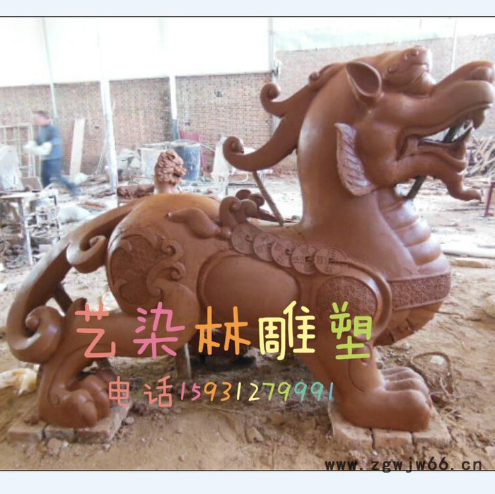 供应雕塑工艺品 玻璃钢雕塑价格  铜雕 模具加工 **  工艺品雕塑图3