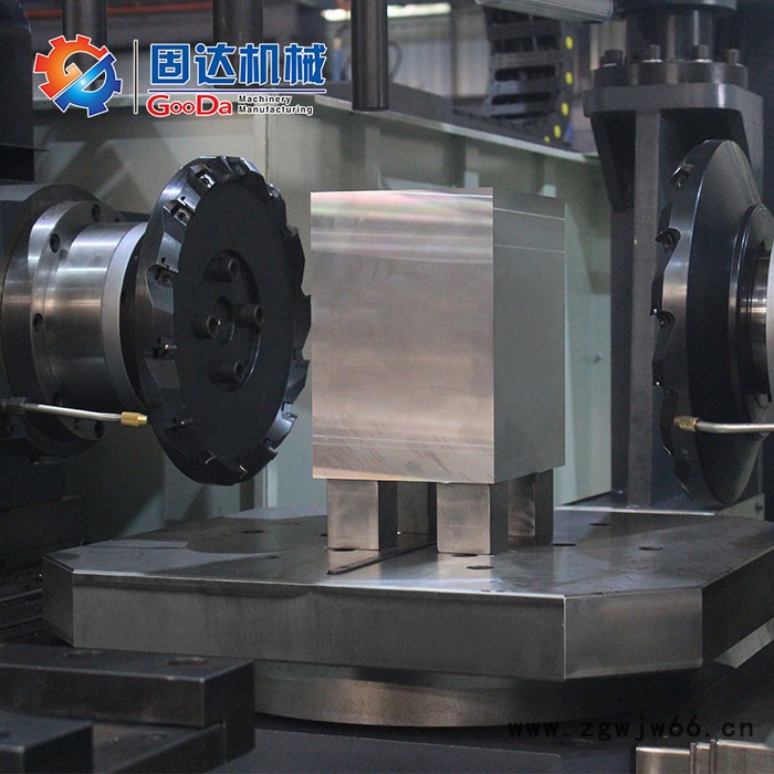固达TH-800NC模具模胚模架加工中心专用 数控精密型双侧铣床 厂家 广东双头铣铝机图7