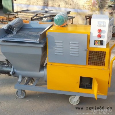 全自动 内外墙水泥灰浆喷涂机  保温材料喷涂 乳胶腻子喷射机