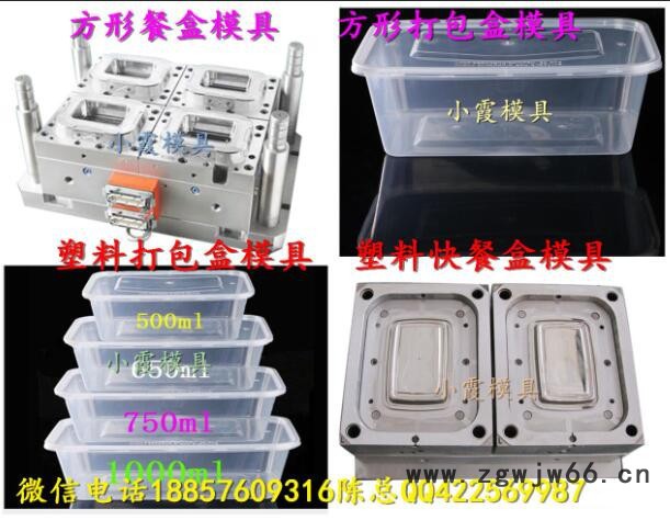 塑胶模具加工 4500ml塑胶饭盒模具小霞厂图6