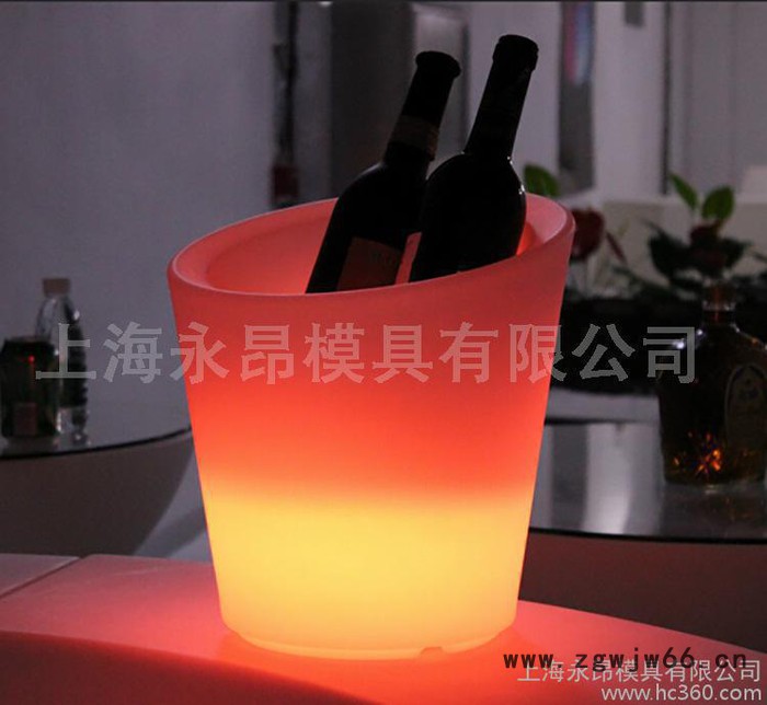 加工定制滚塑发光冰桶模具 滚塑酒吧专用发光冰桶模具 香槟桶定制图3