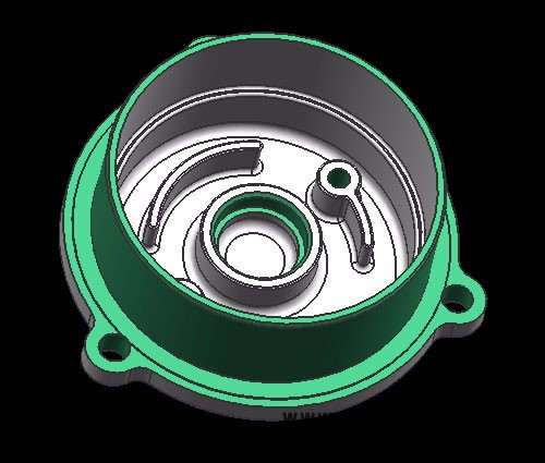 压铸模具加工 互利模具供应 部分回转执行器 多回转执行器阀体图4