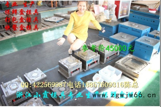 加工模具时间30到60天 薄壁650毫升保鲜盒模具生产图5