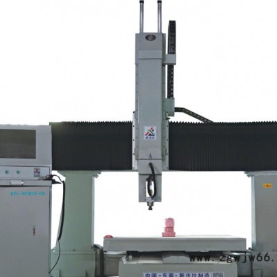 五轴加工中心雕刻机，旅行箱、办公箱、休闲包模具雕刻机