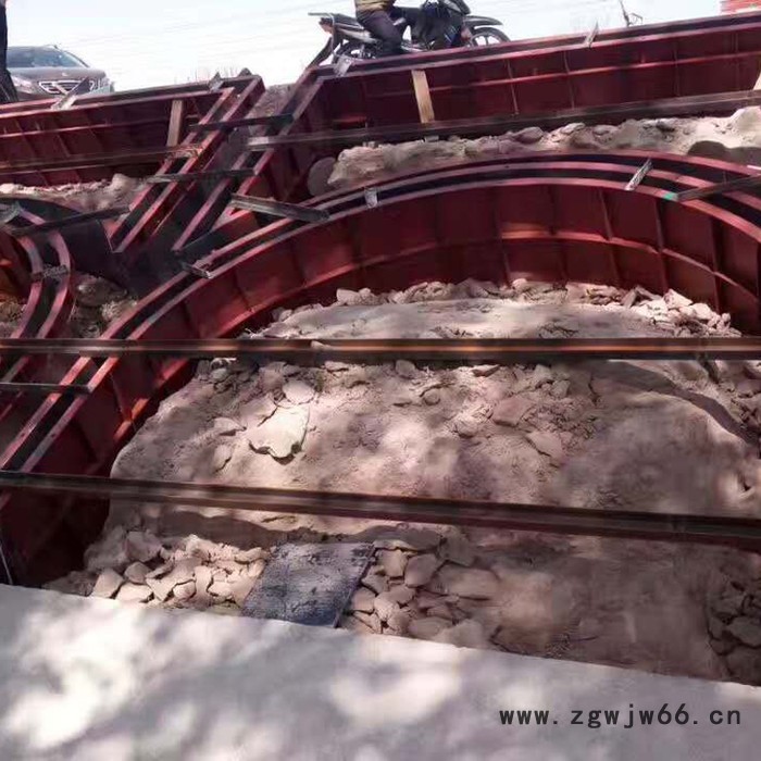 拱形骨架护坡钢模具 护坡钢模具 混凝土拱形护坡钢模具加工定制图3