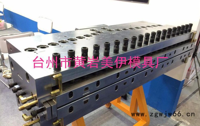 台州黄岩模具加工定制塑料厚板挤出模具，仿大理石PVC板模具