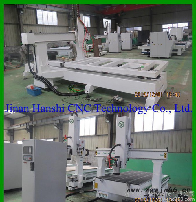 大型四轴模具雕刻机 木工四轴联动自动换刀数控加工中心