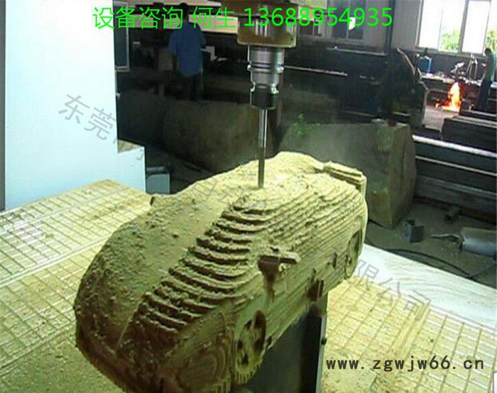 大型五轴联动加工中心 保丽龙泡沫 玻璃钢石膏 汽车模具雕刻机图2