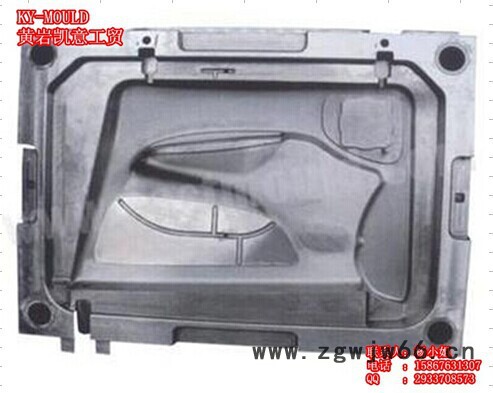 供应黄岩凯意模-汽车注塑内饰件门板模具 汽车大型注塑模具加工 精密汽车门板模具厂图3