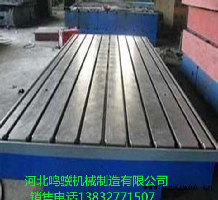 按图纸加工铸铁打孔平台 带抽屉车间模具操作台 重型钢板操作台图3