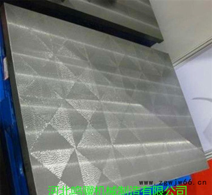 按图纸加工铸铁打孔平台 带抽屉车间模具操作台 重型钢板操作台图2