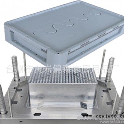 大量塑料周转箱 塑料筐 塑料储物箱 杂物箱产品和模具加工