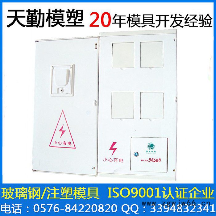 天勤塑料电表箱模具 新电网标准SMC/BMC/DMC塑料玻璃钢电表箱模具外壳体 大型工业工程电表箱配电箱塑料模具加工图4