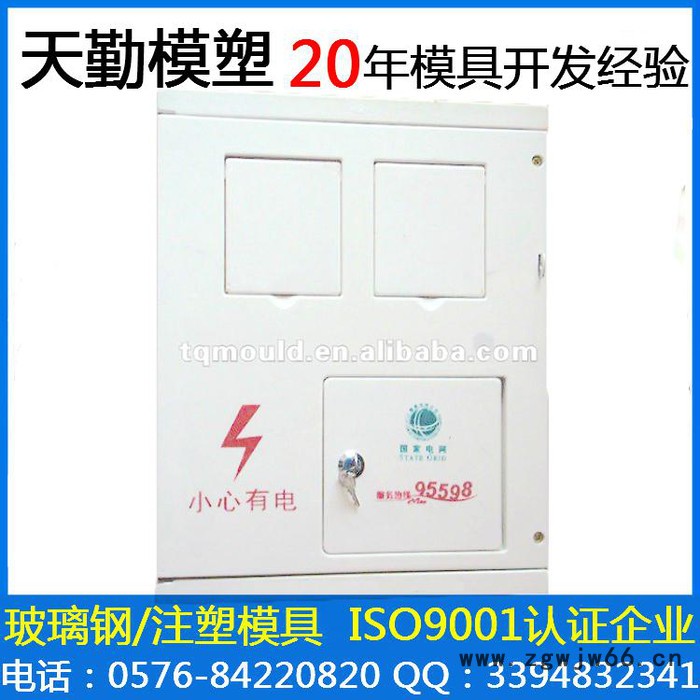 天勤塑料电表箱模具 新电网标准SMC/BMC/DMC塑料玻璃钢电表箱模具外壳体 大型工业工程电表箱配电箱塑料模具加工图5